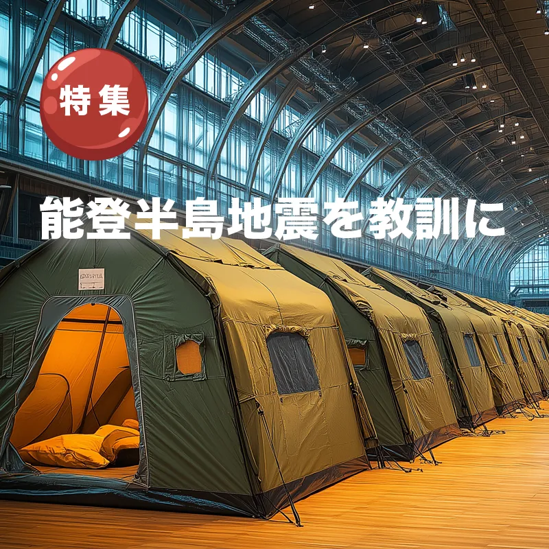 特集地震を教訓に